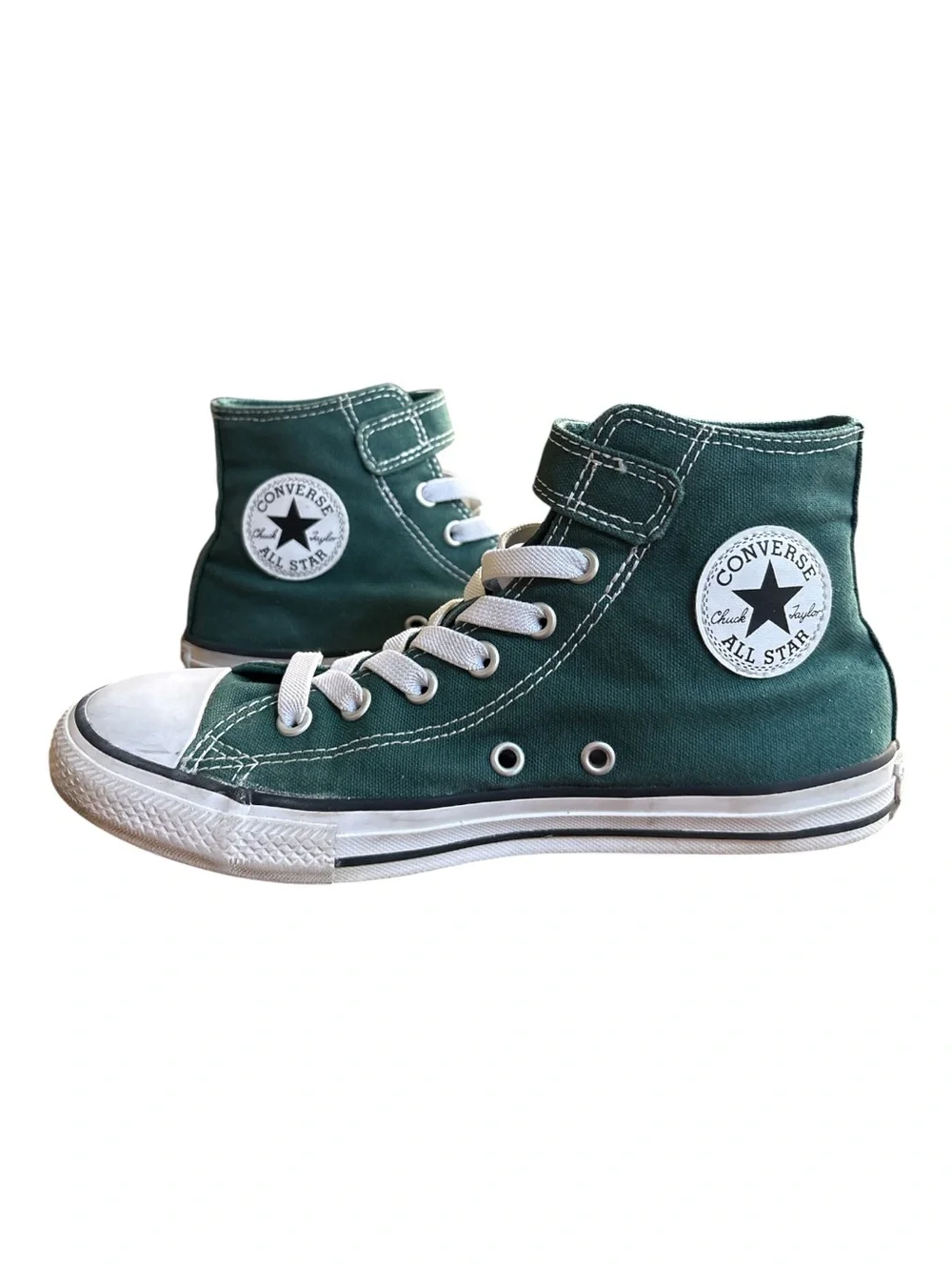 CONVERSE YOUTH BOYS CHUCK TAYLOR ALL STAR EASY ON HIGH TOPS SNEAKERS SZ 3